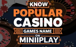 casino games name